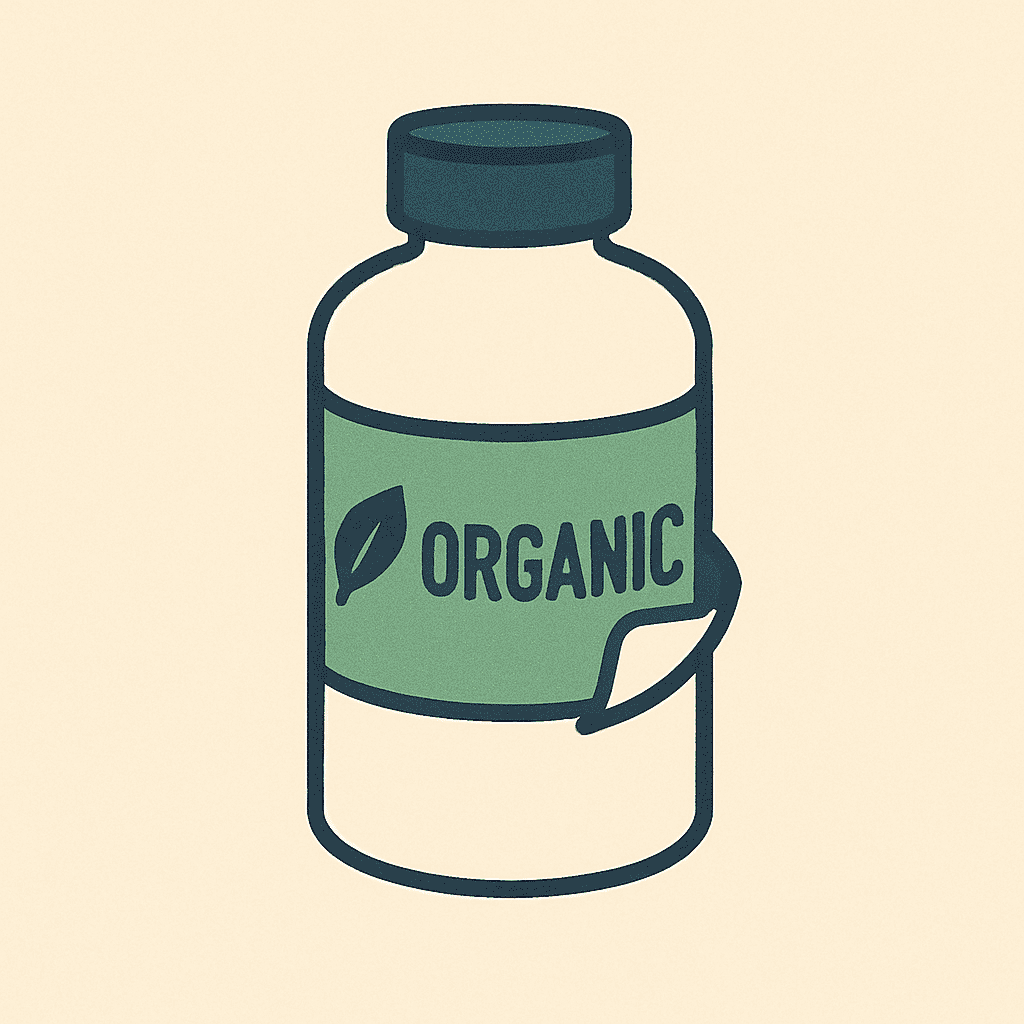 Consumer protection lawyer image showing deceptive “organic” label under DC & Maryland law