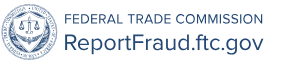 report fraud FTC website logo